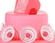 Alapanyagok és eszközök Cukorcsipke