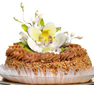 Virágok és egyéb díszek Tragant virágok