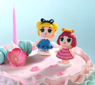 Virágok és egyéb díszek Cukorfigurák