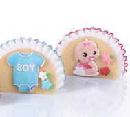 Alkalmi tortadekoráció Születés, Keresztelő