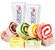 Ételfesték zselé 100 g-os ételfesték zselék