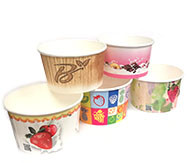 Fagylalt Papír poharak