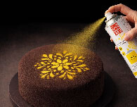 Ételfestékek Bársony ételfesték spray