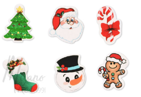 Karácsonyi cukordíszek (72 db)