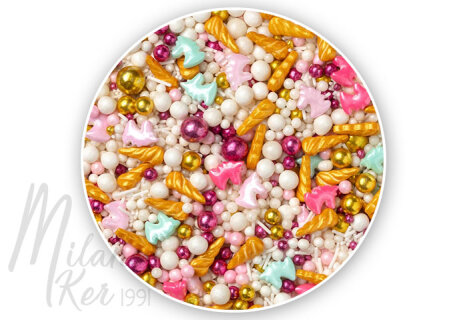 Unikornis szórócukor válogatás, 200 g