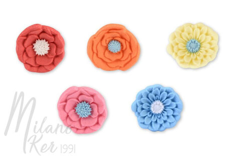 Fantázia cukor virág (100db/dob.)