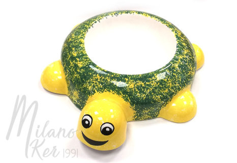384 Teknős kerámiakehely (zöld)