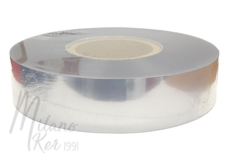 Átlátszó torta körszalag, PVC, 120 mm, 300 m